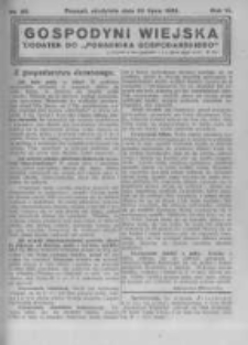 Gospodyni Wiejska. 1923.07.29 R.8 nr30