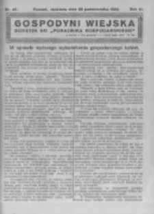 Gospodyni Wiejska. 1923.10.28 R.8 nr43