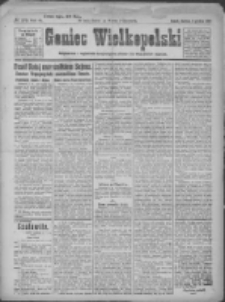 Goniec Wielkopolski: najtańsze pismo codzienne dla wszystkich stan&oacute;w 1922.12.03 R.45 Nr278