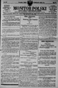 Monitor Polski. Dziennik Urzędowy Rzeczypospolitej Polskiej. 1923.10.06 R.6 nr227