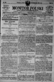 Monitor Polski. Dziennik Urzędowy Rzeczypospolitej Polskiej. 1923.10.23 R.6 nr241