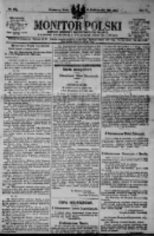 Monitor Polski. Dziennik Urzędowy Rzeczypospolitej Polskiej. 1923.10.31 R.6 nr248