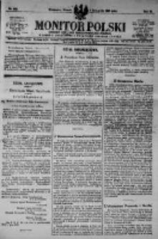 Monitor Polski. Dziennik Urzędowy Rzeczypospolitej Polskiej. 1923.11.06 R.6 nr252