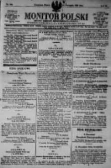 Monitor Polski. Dziennik Urzędowy Rzeczypospolitej Polskiej. 1923.11.20 R.6 nr264