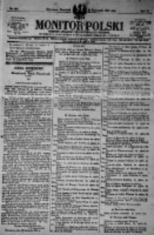 Monitor Polski. Dziennik Urzędowy Rzeczypospolitej Polskiej. 1923.11.22 R.6 nr266