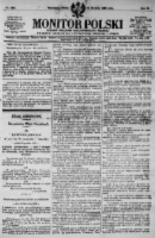 Monitor Polski. Dziennik Urzędowy Rzeczypospolitej Polskiej. 1923.12.19 R.6 nr288