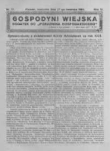 Gospodyni Wiejska. 1924.04.27 R.9 nr17