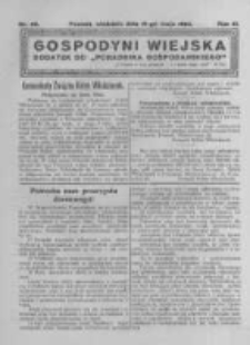 Gospodyni Wiejska. 1924.05.18 R.9 nr20
