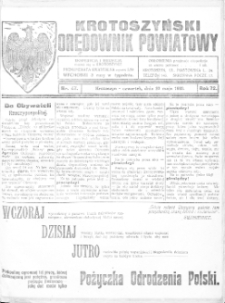 Krotoszyński Orędownik Powiatowy 1920.05.20 R.72 Nr47