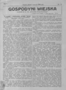 Gospodyni Wiejska. 1916.06.02 R.1 nr10