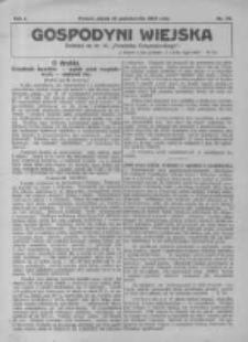 Gospodyni Wiejska. 1916.10.13 R.1 nr29