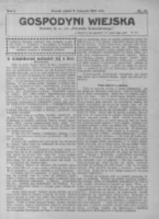 Gospodyni Wiejska. 1916.11.03 R.1 nr32