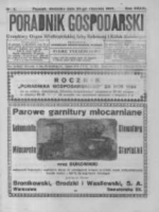 Poradnik Gospodarski. Pismo Tygodniowe. 1925.01.25 R.36 nr4