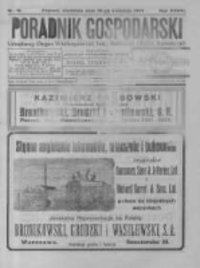 Poradnik Gospodarski. Pismo Tygodniowe. 1925.04.19 R.36 nr16
