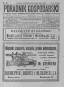 Poradnik Gospodarski. Pismo Tygodniowe. 1925.07.12 R.36 nr28