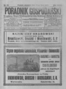 Poradnik Gospodarski. Pismo Tygodniowe. 1925.07.19 R.36 nr29