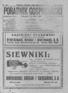 Poradnik Gospodarski. Pismo Tygodniowe. 1925.07.26 R.36 nr30