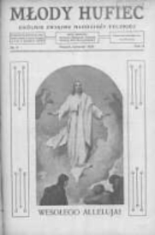 Młody Hufiec: ok&oacute;lnik Związku Młodzieży Polskiej 1928 kwiecień R.2 Nr4