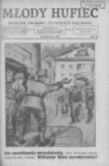 Młody Hufiec: ok&oacute;lnik Związku Młodzieży Polskiej 1929 maj R.3 Nr5
