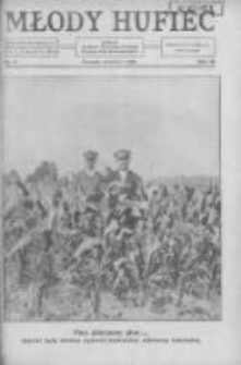 Młody Hufiec: ok&oacute;lnik Związku Młodzieży Polskiej 1929 wrzesień R.3 Nr9