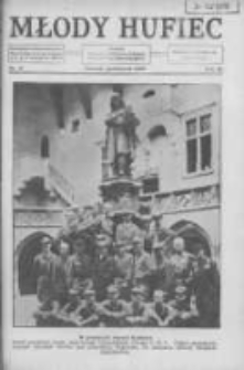Młody Hufiec: ok&oacute;lnik Związku Młodzieży Polskiej 1929 październik R.3 Nr10