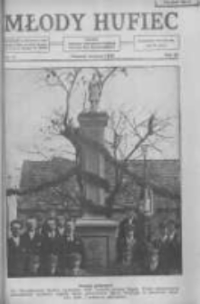 Młody Hufiec: ok&oacute;lnik Związku Młodzieży Polskiej 1929 listopad R.3 Nr11