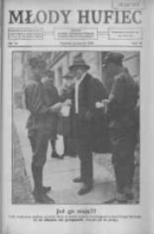 Młody Hufiec: ok&oacute;lnik Związku Młodzieży Polskiej 1929 grudzień R.3 Nr12