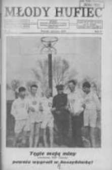 Młody Hufiec: ok&oacute;lnik Związku Młodzieży Polskiej 1930 czerwiec R.4 Nr6