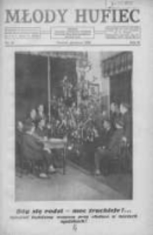 Młody Hufiec: ok&oacute;lnik Związku Młodzieży Polskiej 1930 grudzień R.4 Nr12
