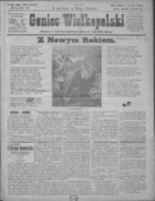 Goniec Wielkopolski: najtańsze pismo codzienne dla wszystkich stan&oacute;w 1925.01.01 R.48 Nr1