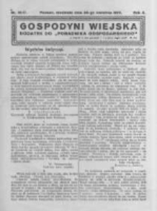 Gospodyni Wiejska. 1925.04.26 R.10 nr16-17