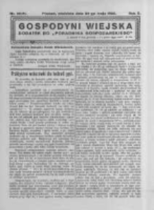 Gospodyni Wiejska. 1925.05.24 R.10 nr20-21