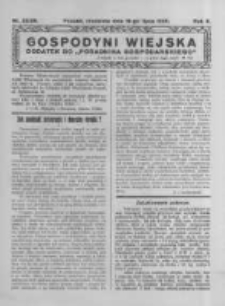 Gospodyni Wiejska. 1925.07.19 R.10 nr28-29
