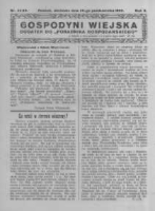 Gospodyni Wiejska. 1925.10.25 R.10 nr42-43