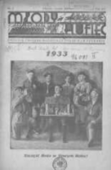 Młody Hufiec: ok&oacute;lnik Związku Młodzieży Polskiej w Poznaniu 1933 styczeń R.7 Nr1