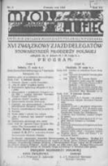 Młody Hufiec: ok&oacute;lnik Związku Młodzieży Polskiej w Poznaniu 1933 maj R.7 Nr5