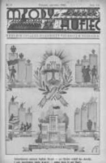 Młody Hufiec: ok&oacute;lnik Związku Młodzieży Polskiej w Poznaniu 1933 czerwiec R.7 Nr6
