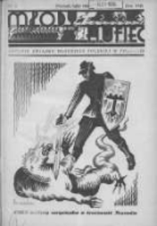 Młody Hufiec: ok&oacute;lnik Związku Młodzieży Polskiej w Poznaniu 1934 luty R.8 Nr2