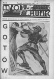 Młody Hufiec: ok&oacute;lnik Katolickiego Stowarzyszenia Młodzieży Męskiej w Poznaniu 1934 październik R.8 Nr10