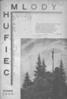 Młody Hufiec: ok&oacute;lnik Katolickiego Stowarzyszenia Młodzieży Męskiej w Poznaniu 1935 styczeń R.9 Nr1