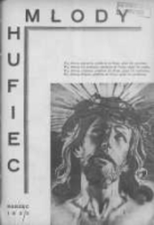 Młody Hufiec: ok&oacute;lnik Katolickiego Stowarzyszenia Młodzieży Męskiej w Poznaniu 1934 marzec R.9 Nr3