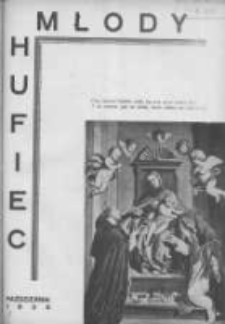 Młody Hufiec: ok&oacute;lnik Katolickiego Stowarzyszenia Młodzieży Męskiej w Poznaniu 1934 październik R.9 Nr10
