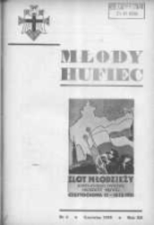 Młody Hufiec: miesięcznik Katolickiego Stowarzyszenia Młodzieży Męskiej w Poznaniu 1938 czerwiec R.12 Nr6