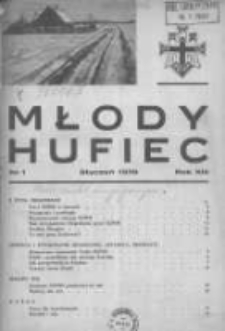Młody Hufiec: miesięcznik Katolickiego Stowarzyszenia Młodzieży Męskiej w Poznaniu 1939 styczeń R.13 Nr1