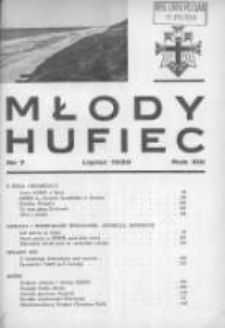 Młody Hufiec: miesięcznik Katolickiego Stowarzyszenia Młodzieży Męskiej w Poznaniu 1939 lipiec R.13 Nr7
