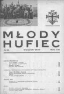 Młody Hufiec: miesięcznik Katolickiego Stowarzyszenia Młodzieży Męskiej w Poznaniu 1939 sierpień R.13 Nr8
