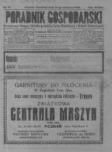 Poradnik Gospodarski. Pismo Tygodniowe. 1926.01.10 R.37 nr2