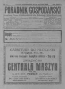 Poradnik Gospodarski. Pismo Tygodniowe. 1926.01.24 R.37 nr4