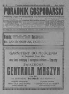 Poradnik Gospodarski. Pismo Tygodniowe. 1926.01.31 R.37 nr5