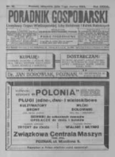 Poradnik Gospodarski. Pismo Tygodniowe. 1926.03.07 R.37 nr10